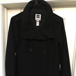 Gap Factory black pea coat